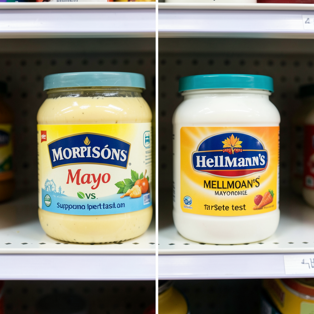 Morrisons Mayo put to the test against Hellmann's in supermarket taste test